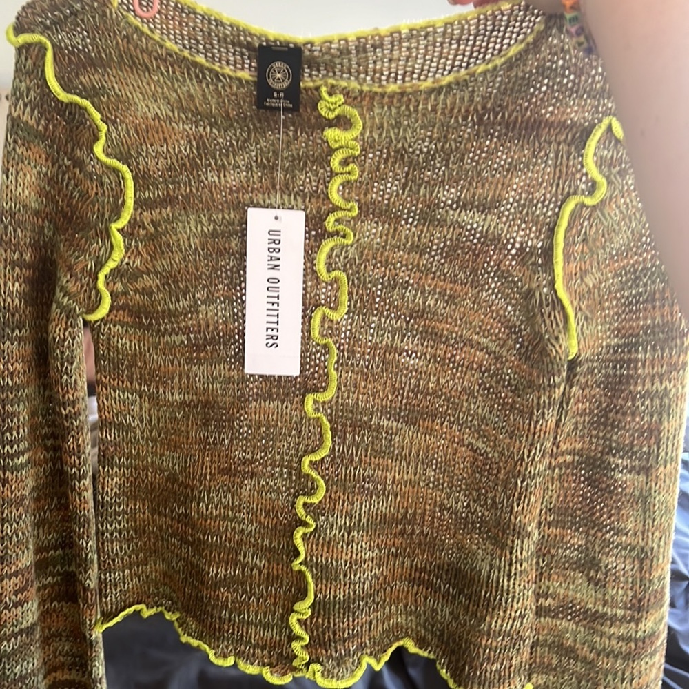 Urban outfitters stitched sweater